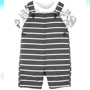 Carter's 2-Piece Graphic Romper Size 18m